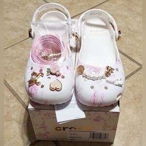 Crocs x LoveShackFancy  Classic Clogs - Oyster (M6/W8)